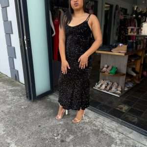 Strappy Sequence Dress