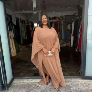 Chiffon Batwing Dress