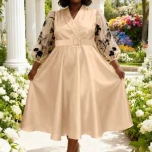 Octavia Satin Dress