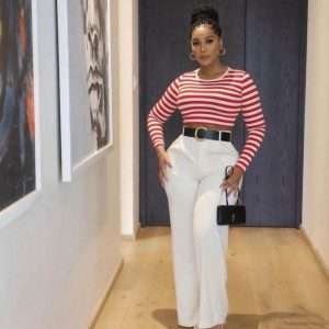 Stripe Crop Top