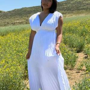 Pleeted Maxi