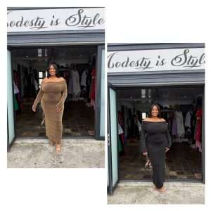 Kathlene Glitter Dress