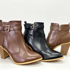 Pointy Buckle Boot