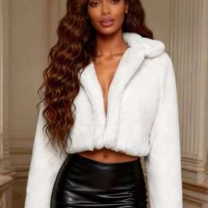 Collar Fur Coat