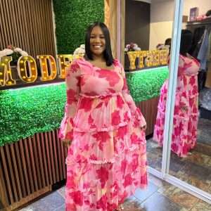 Stacey Mesh Dress