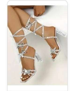 Butterfly Block Heel