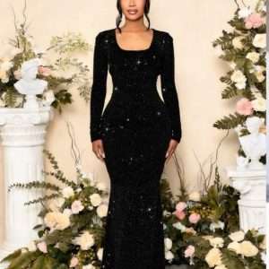 Taylor Shimmer Dress