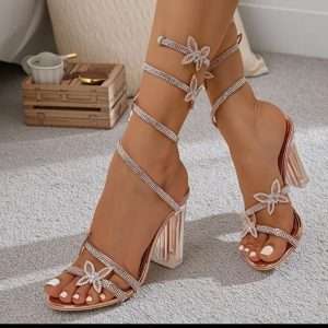 Butterfly Block Heel