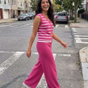 Knitted Stripe set